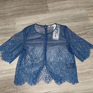 H&M x COACHELLA collection lace  top with detailing
